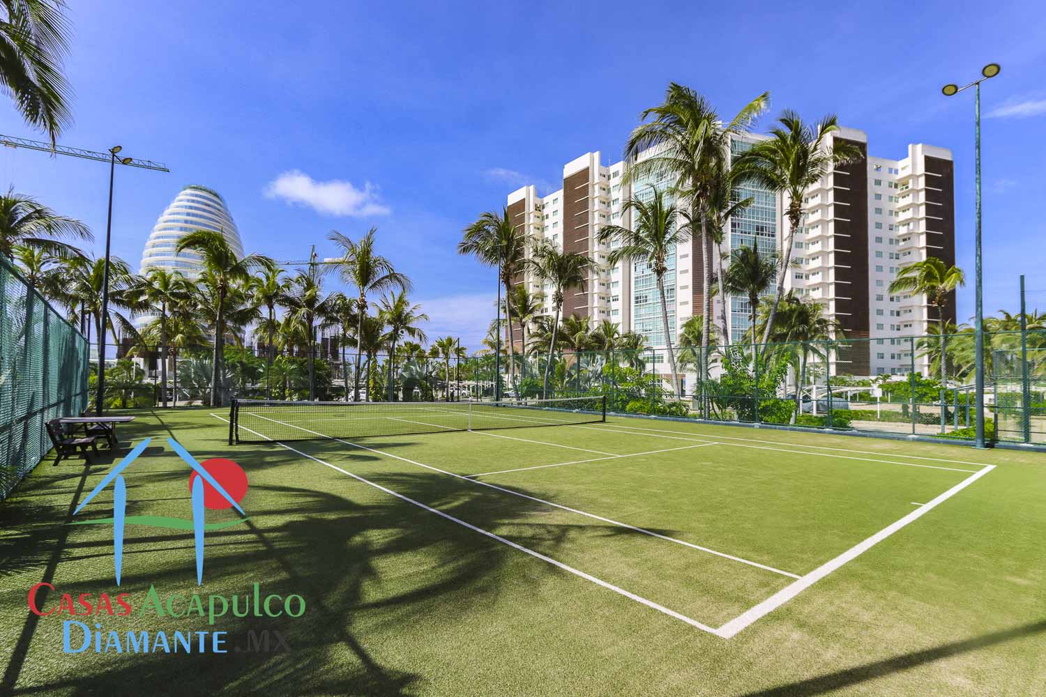Las Olas - Cancha de tenis 3